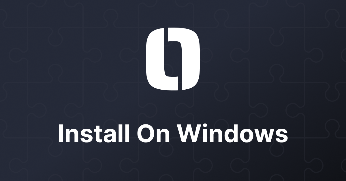 Installing Overlayed on Windows